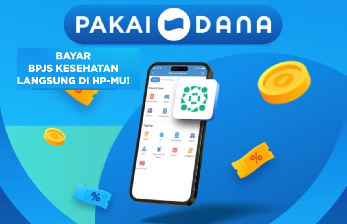 PRAKTIS! Bayar BPJS Pakai DANA: Ada Diskon Spesial Hingga 50 Persen Lho, Begini Caranya!