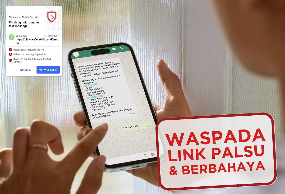 Waspada Penipuan, BRI Imbau Masyarakat Waspada Kenali Modus Link Palsu