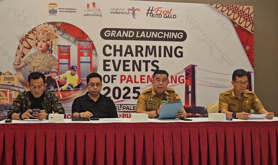 Pemkot Luncurkan Charming Events Of Palembang 2025, Festival Bidar dan Sriwijaya masih Paling Favorit 