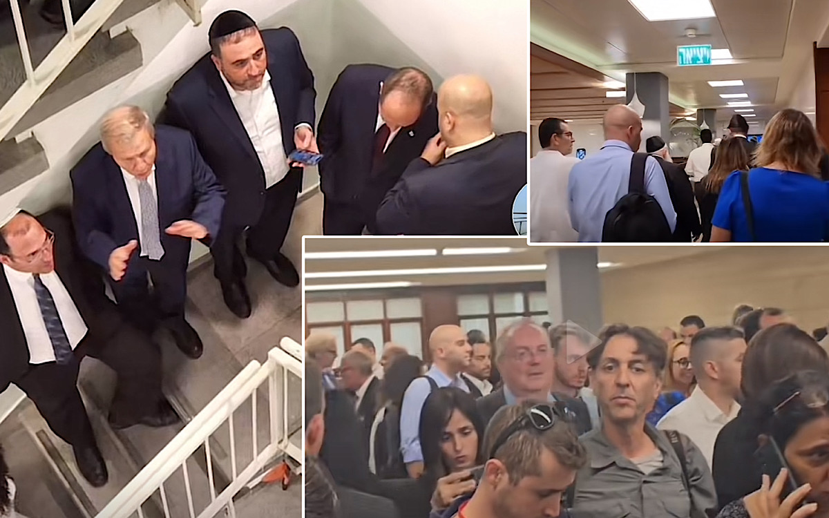 Parlemen Israel Kocar Kacir Saat Rapat Tiba-tiba Dengar Peringatan Roket Hamas ‘Luput’ Tak Terjamah Iron Dome 