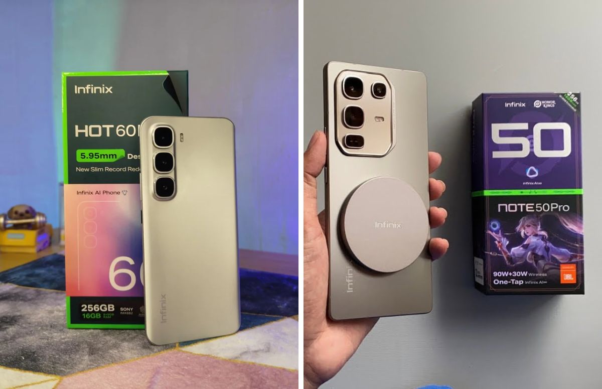 Infinix Hot 60 Pro & Infinix Note 50 Pro Tampil Premium dengan Desain Stylish dan Performa Multitasking