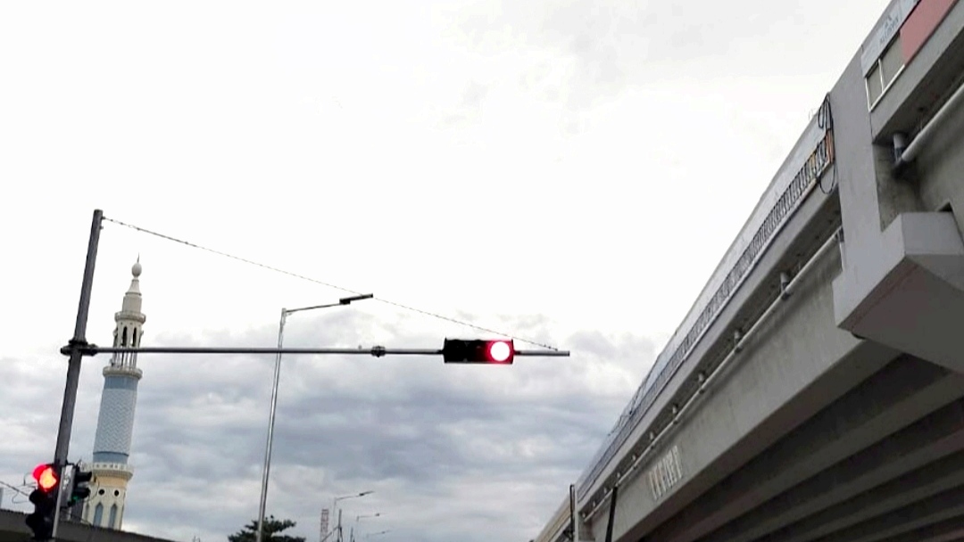 Lampu Merah di Flyover Simpang Sekip Sudah Dipasang, Begini Komentar Dishub Palembang