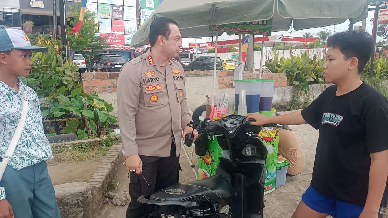 Bonceng 3 Pakai Knalpot Brong, Kapolrestabes Palembang Amankan Sejumlah Remaja Berseragam Sekolah 