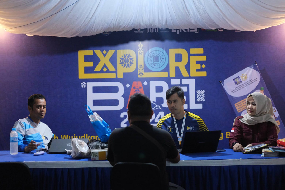 UMKM Bangka Belitung Merapat! Kemenkumham Babel Sediakan Layanan Kekayaan Intelektual di Explore Babel 2024