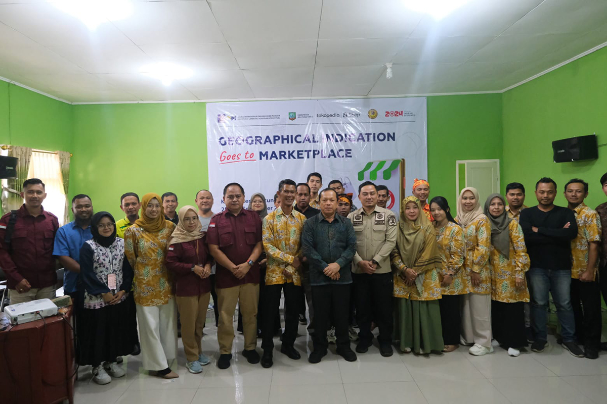 Direktorat Merek dan IG DJKI Selenggarakan Program 'Geographical Indication Goes to Marketplace' di Beltim