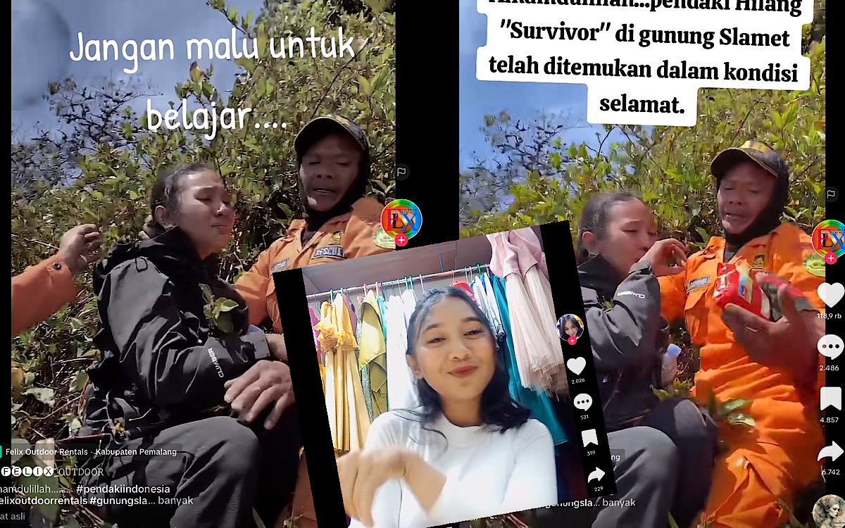 Serem, Naomi 3 Malam di Gunung Slamet, Ternyata Tak Bergeser Dari Posisi Terakhir Hilang, Katanya Anak Pramuka