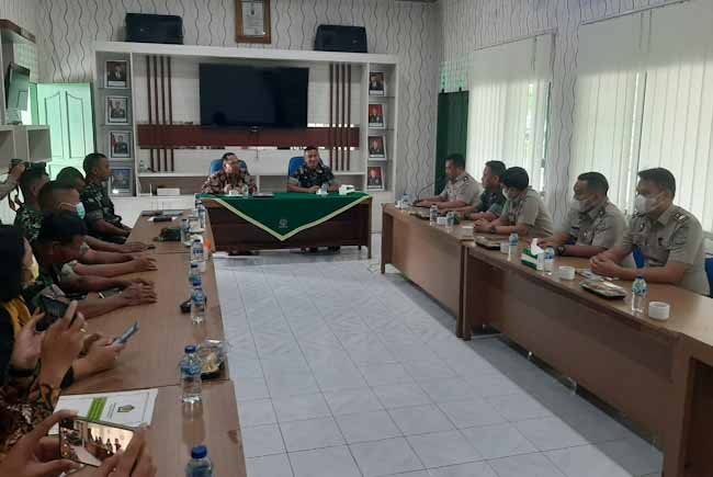 Tertib Aset, Lahan TNI di Wilayah Kodim 0405 Lahat Disertifkatkan