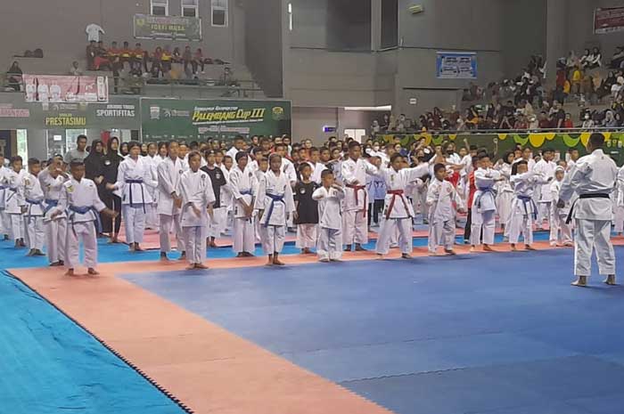 830 Karateka se-Sumsel Ikuti Ketua Inkado Cup 