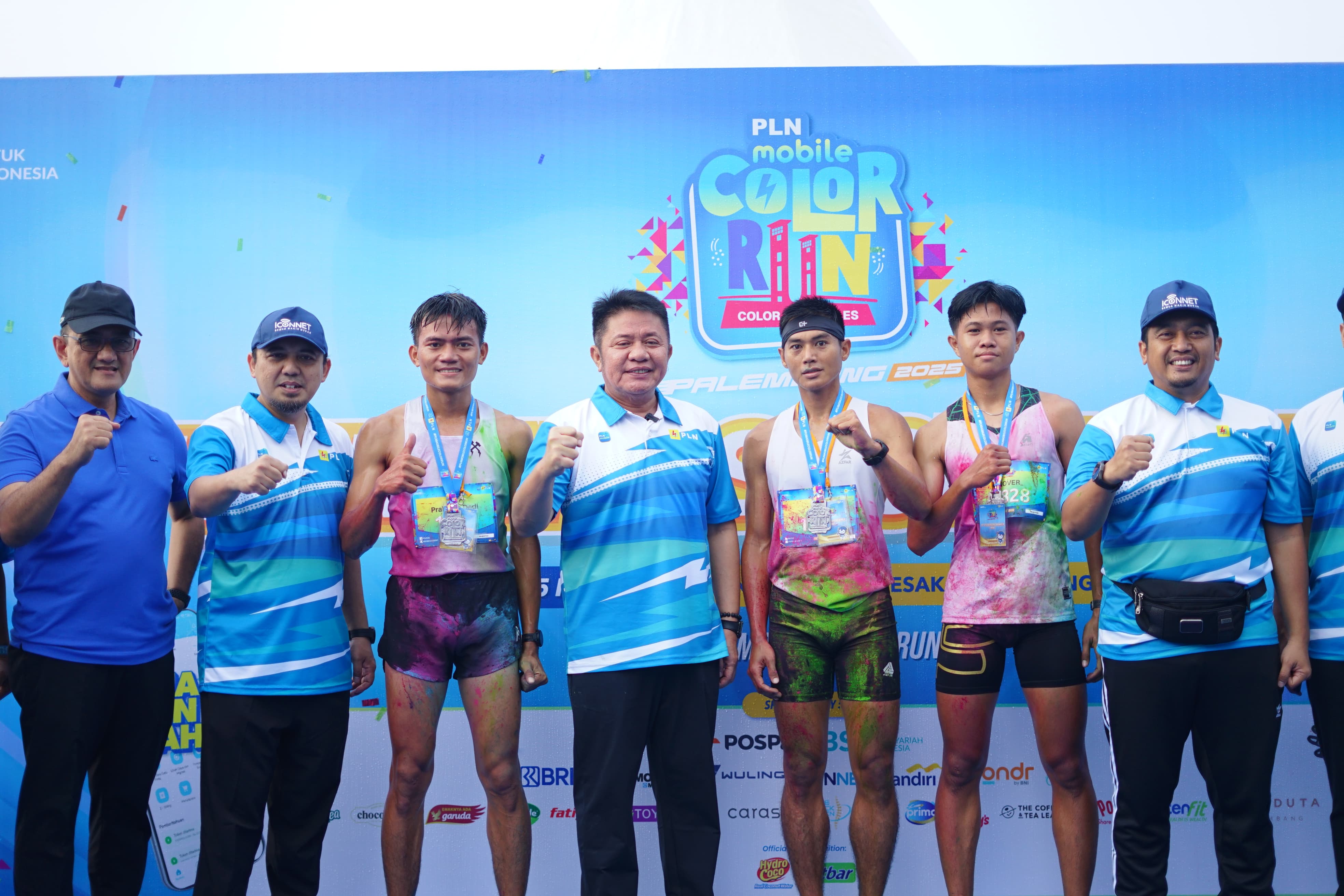 PLN Mobile Color Run 2025 Palembang: Herman Deru Puji Event Spektakuler yang Bikin UMKM Makin Hidup