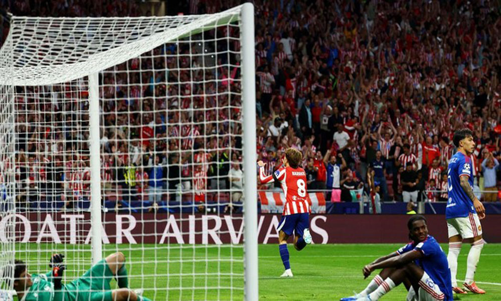 Liga Champions - MU Kalah 0-2 dari Atletico Madrid
