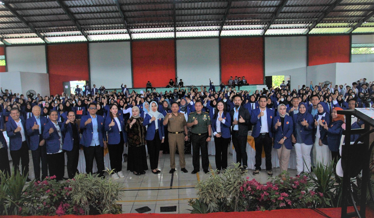 PKKMB Universitas Bina Darma Palembang 2023 Berlangsung Sukses dan Meriah