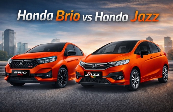 Honda Brio vs Honda Jazz Seken 2026: Duel Hatchback Favorit Mahasiswa, Harga Bersahabat