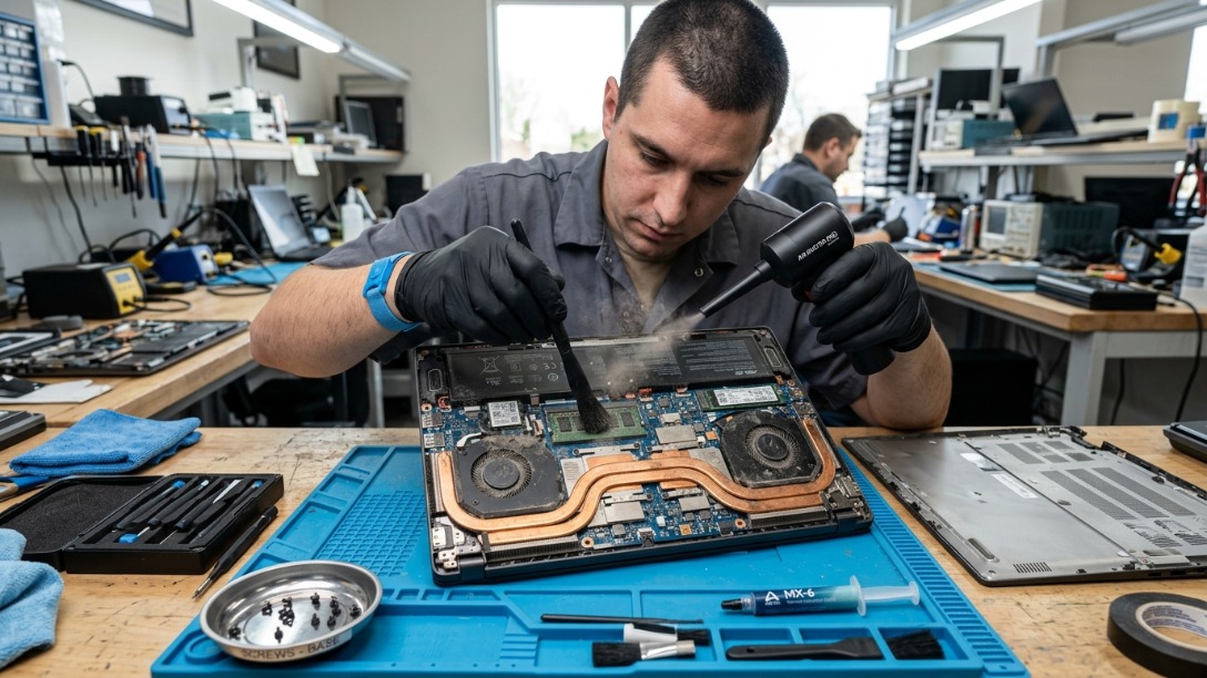 Cara Nugas dengan Tenang tanpa Kuatir Laptop Cepat Panas, Simak!