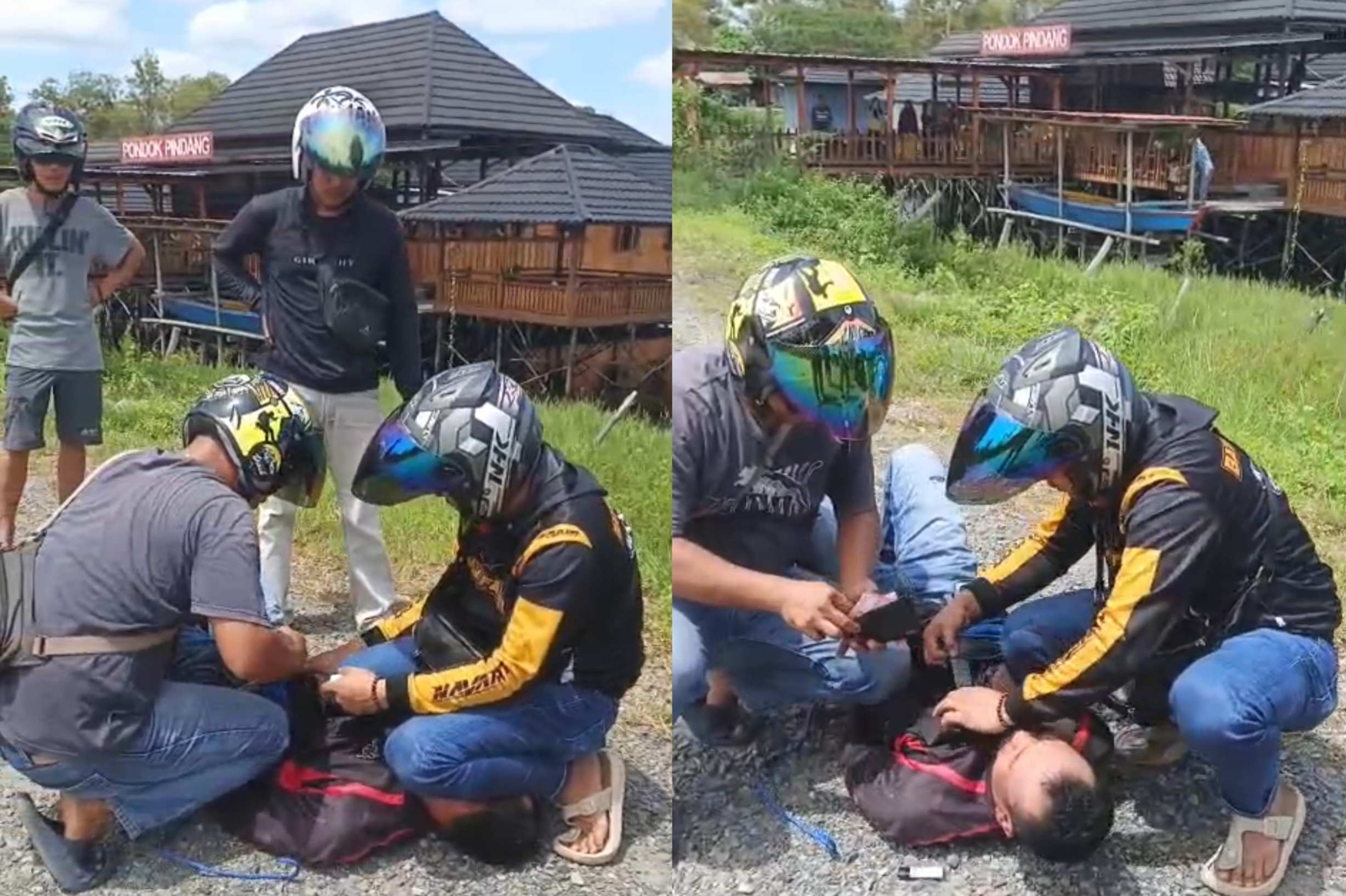 Aksi Heroik Tim Singo Layo, Tangkap Pelaku Curanmor di Palembang yang Kabur ke Tanjung Senai Indralaya