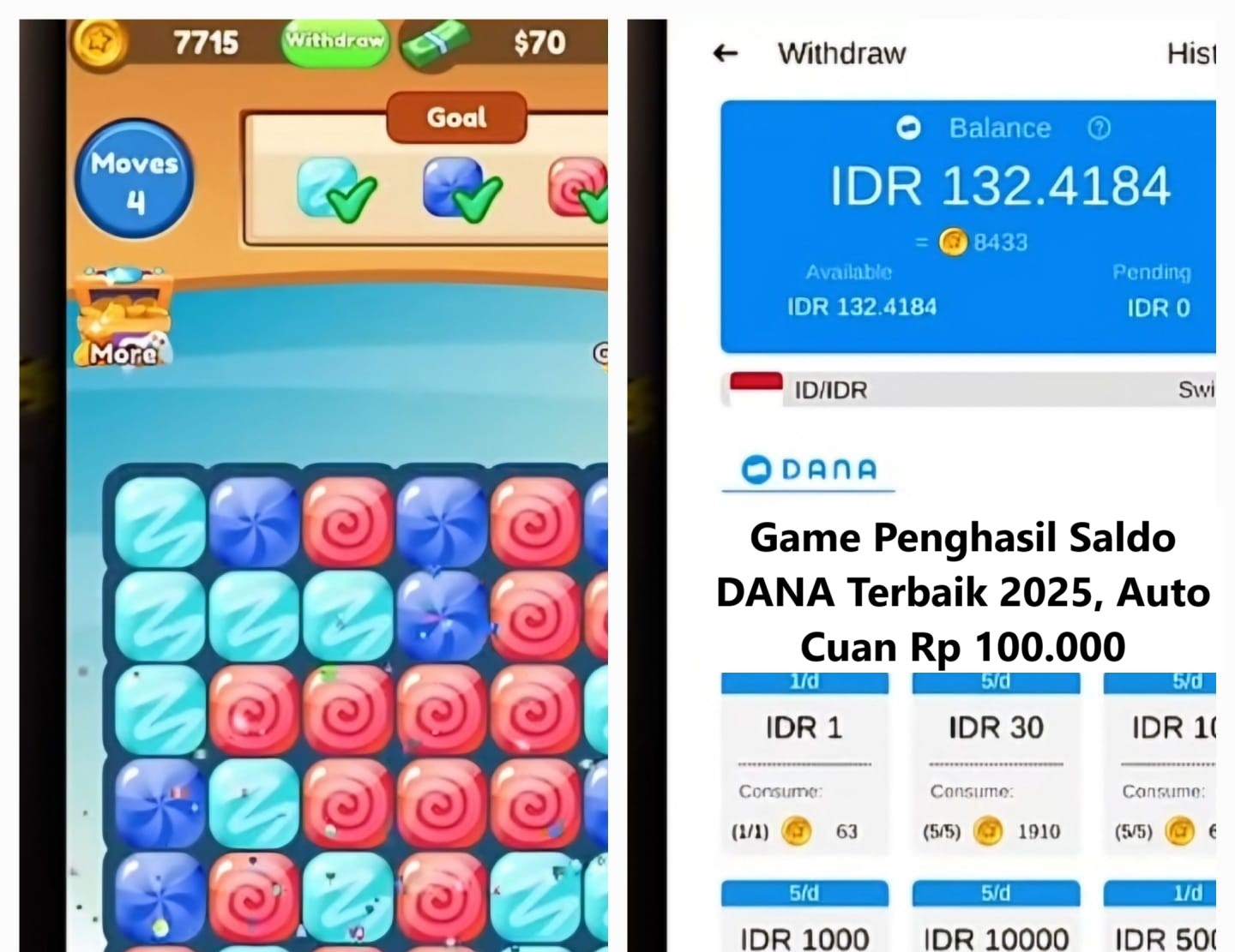 Cara Main Game Penghasil Saldo DANA Terbaik 2025, Uang Gratis Rp 150.000 Penuhi Dompet Digital