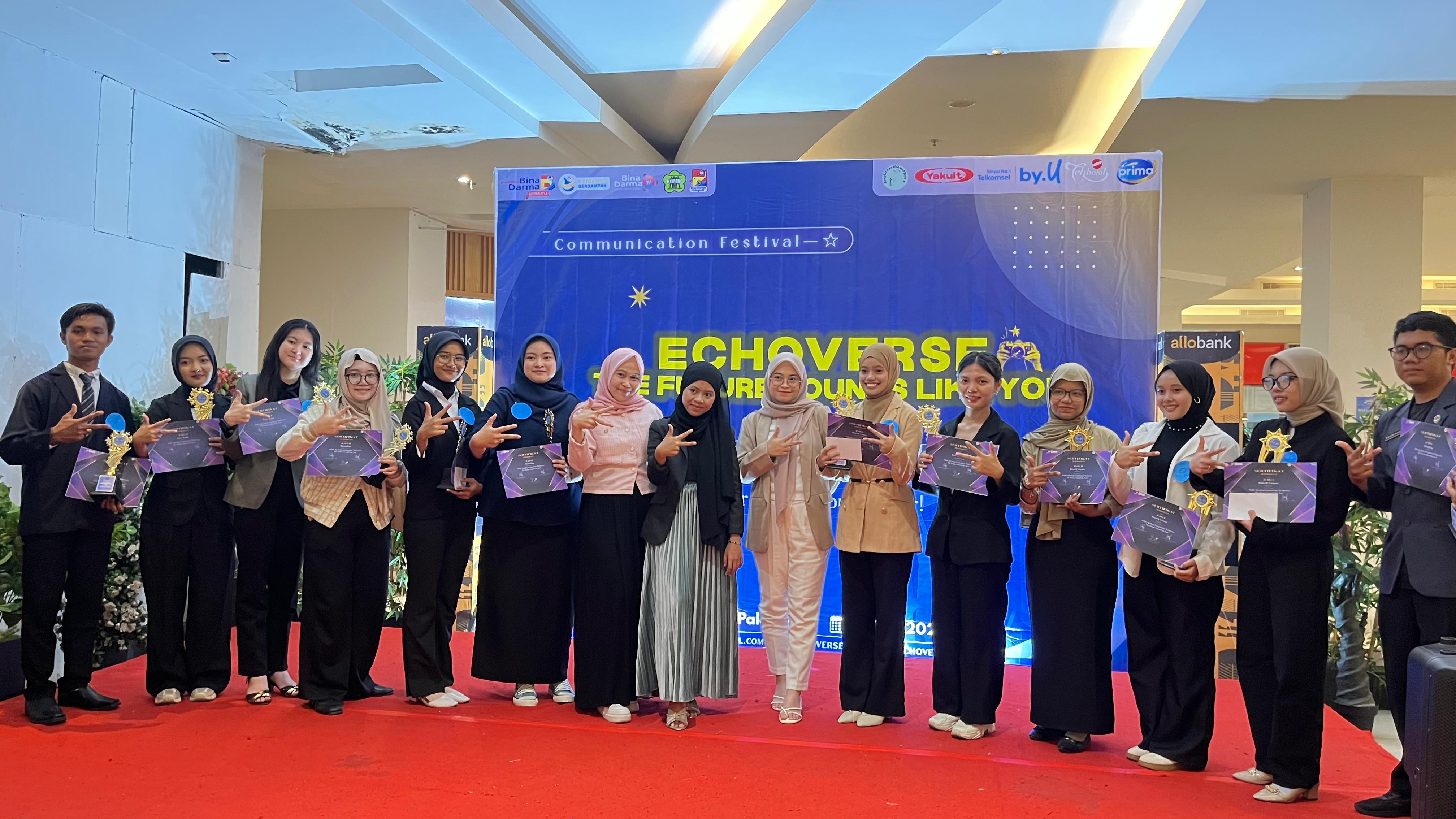 Semarak Dunia Komunikasi Kembali Menggema lewat ECHOVERSE Communication Festival 2025 di Palembang