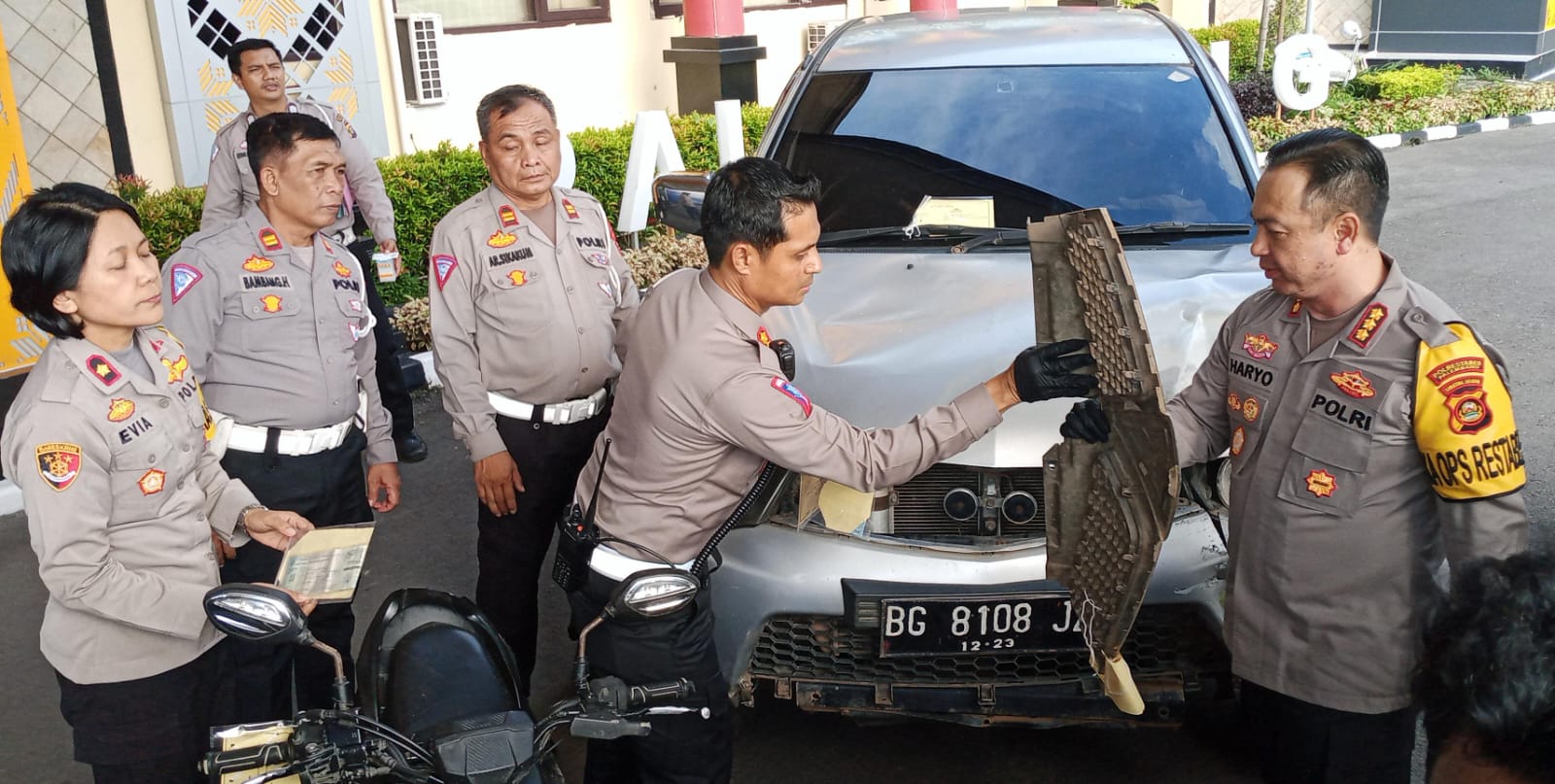 Pelaku Tabrak Lari Driver Ojol dan Penumpang di Palembang Ternyata Pakai Mobil Pemkab Banyuasin, Duh!