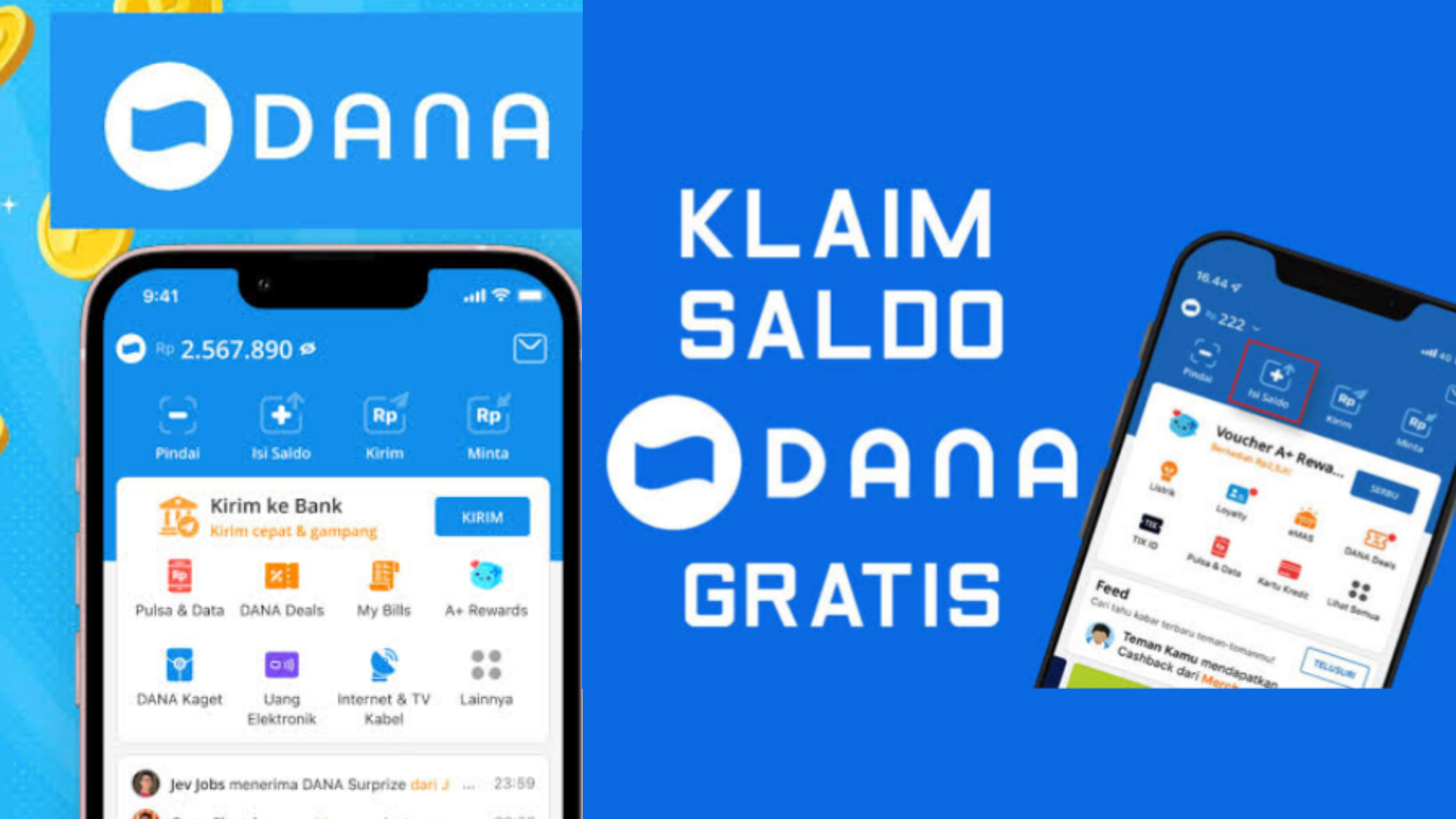 Tips Jitu Klaim Saldo DANA Gratis Anti Ribet, Langsung Cair, Buruan!