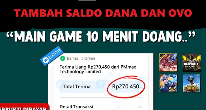 Gak Main-Main! Game Ini Bisa Tambah Saldo DANA Lebih Cepat dari yang Dikira