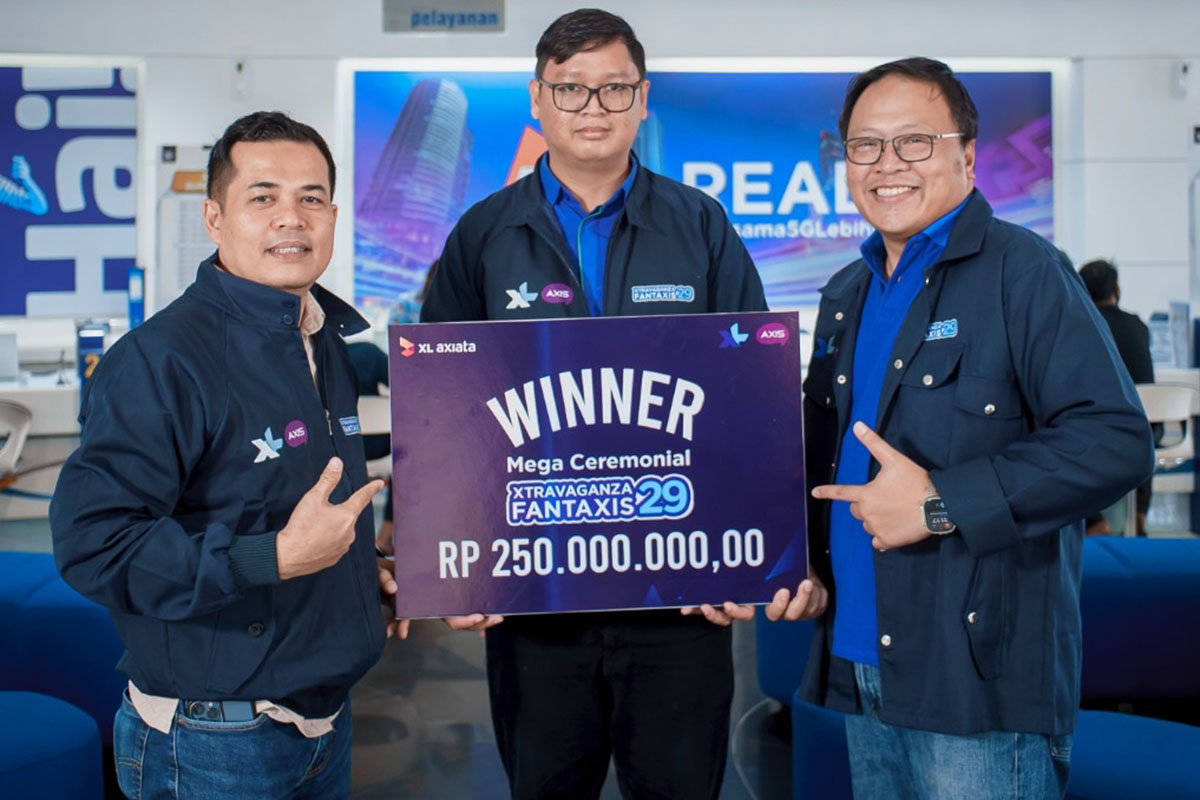 Pelanggan XL Axiata Asal Palembang Raih Jackpot Rp250 Juta di Kuis Xtravaganza/FantAXIS