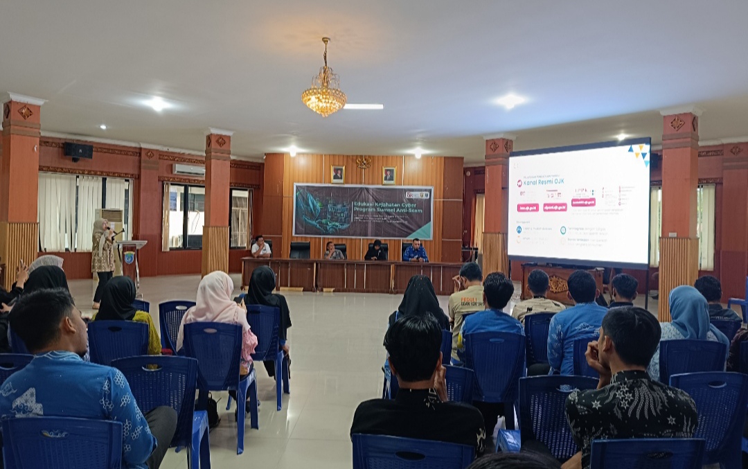 OJK dan Polda Sumsel Himbau Masyarakat Selalu Waspada dan Jaga Data Kerahasiaan Pribadi 