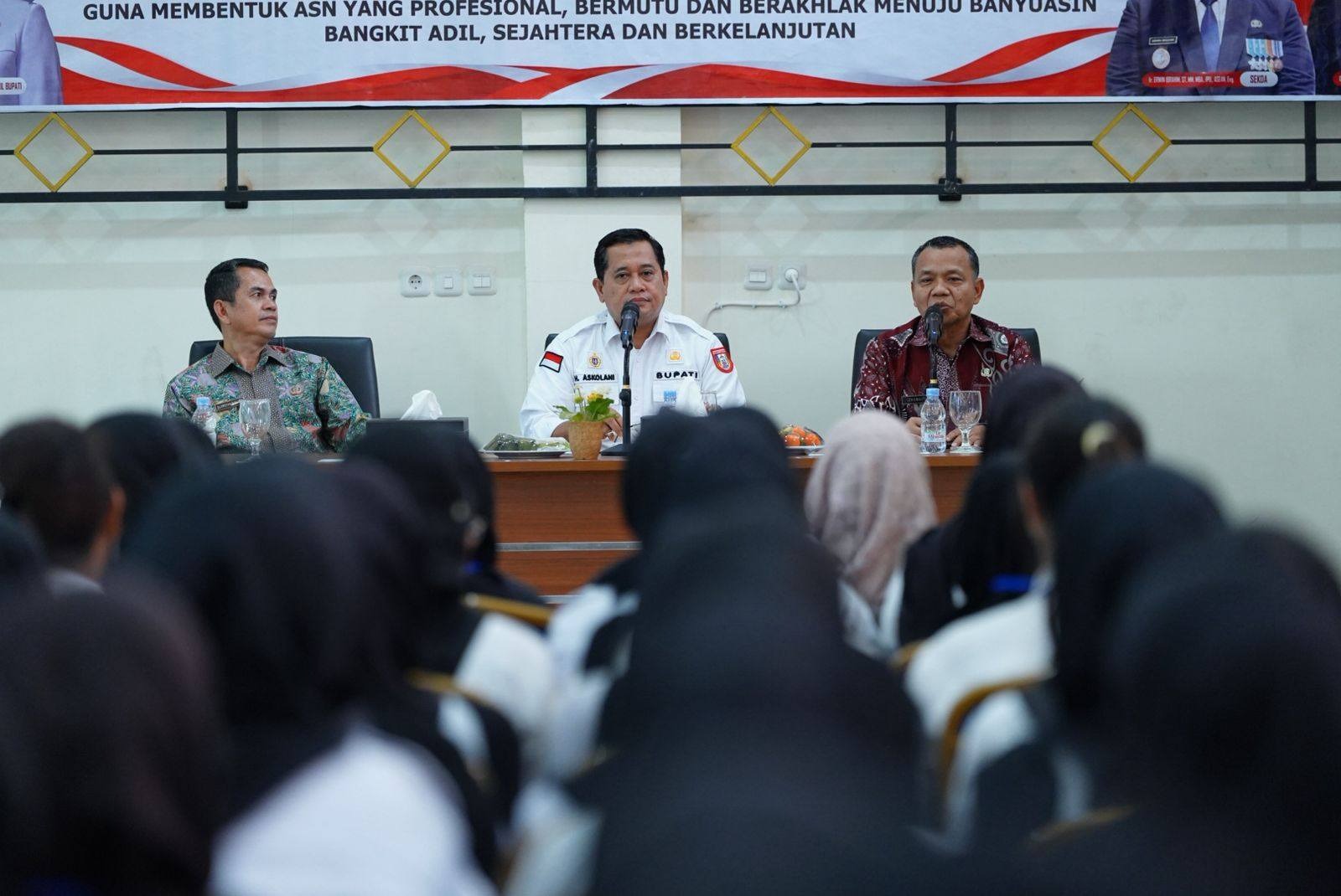 Bupati Banyuasin Tekankan Peran CPNS sebagai Calon Pemimpin Birokrasi