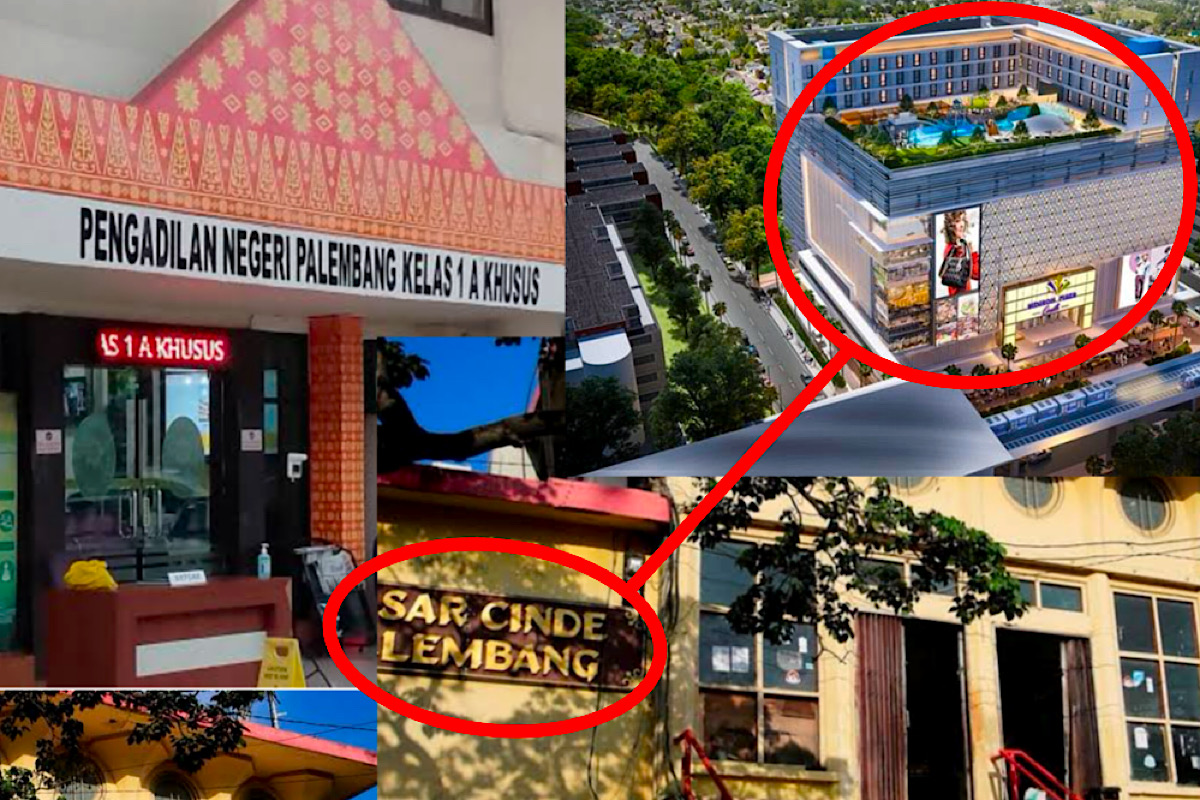 Tersangka Kasus Pasar Cinde Kembali Salahkan Pemutusan Kontrak Kerja Sama Pembangunan Mal Aldiron Plaza