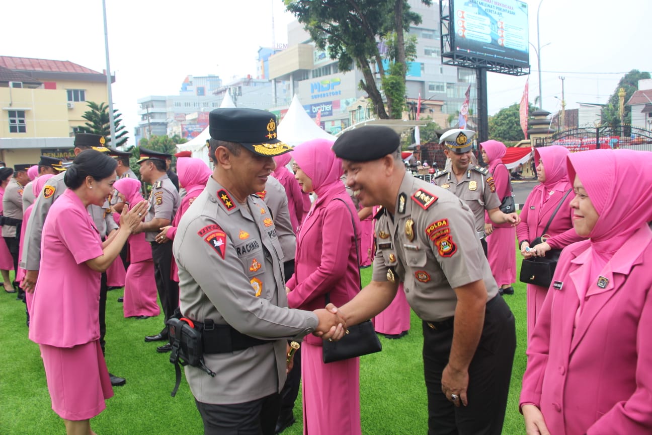 854 Personel Polda Sumsel Naik Pangkat Periode  1 Juli 2024, Kapolda Sumsel Sampaikan Amanat Ini