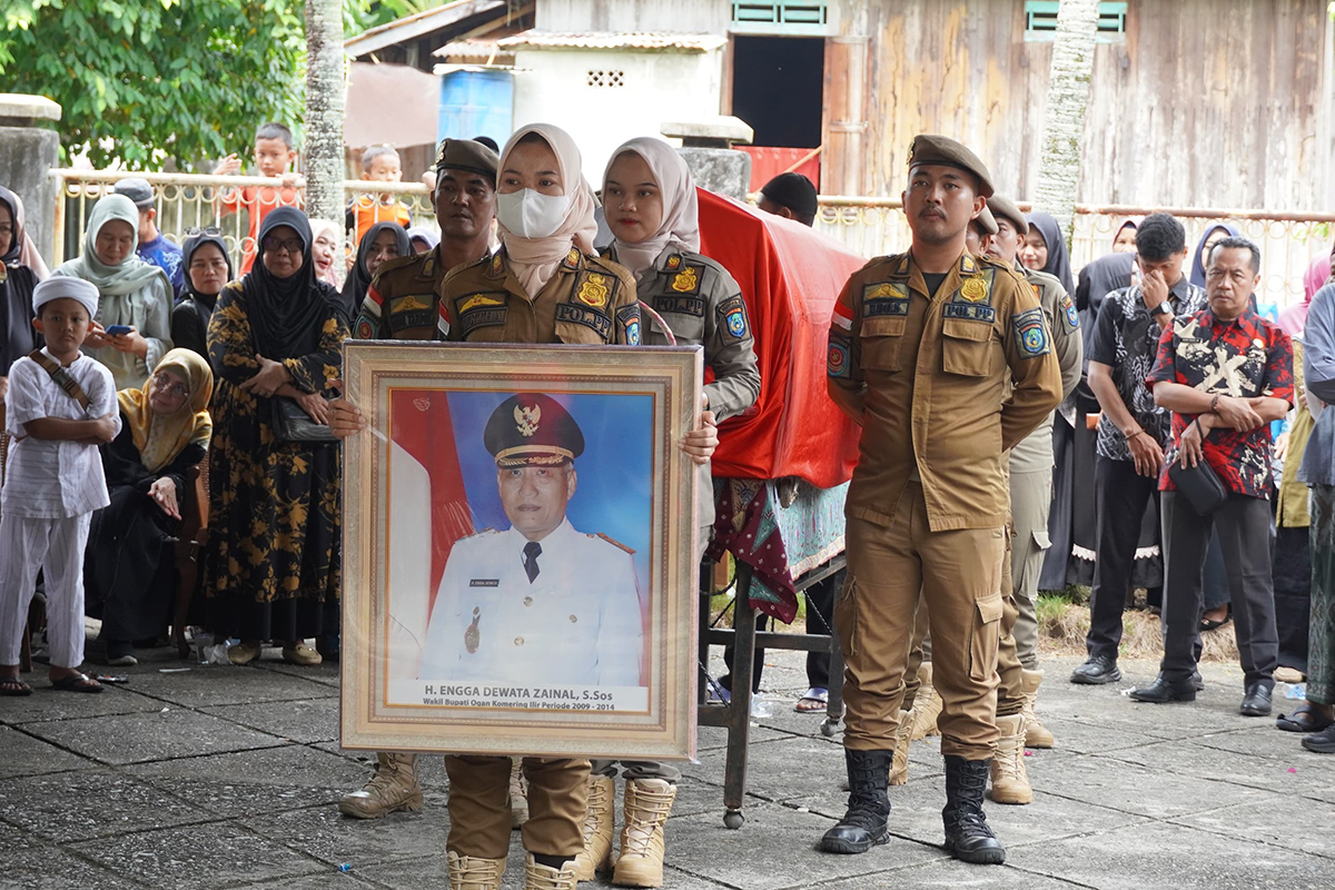 H. Engga Dewata Mantan Wakil Bupati OKI Tutup Usia