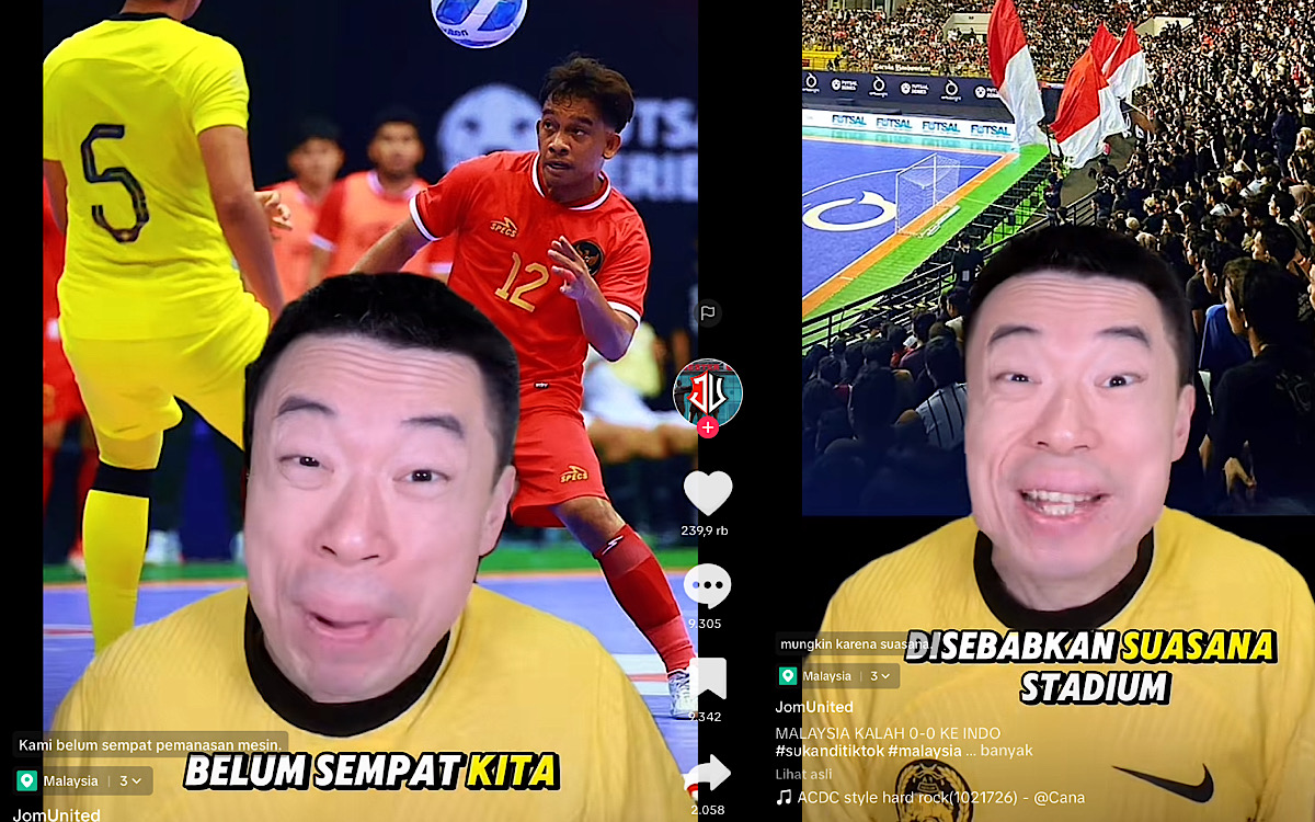 Fans Malaysia Merasa Ditipu, Laga Persahabatan Futsal Timnas Kok Sampai 6 Gol, Kalau Bisa 1 Atau 2 Gol Saja