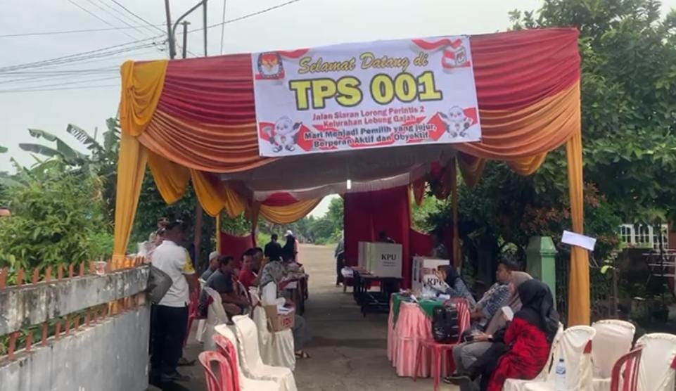 TPS 001 Lebung Gajah Palembang Nyoblos Ulang Hari Ini, Gegara Pemilih Salah Coblos