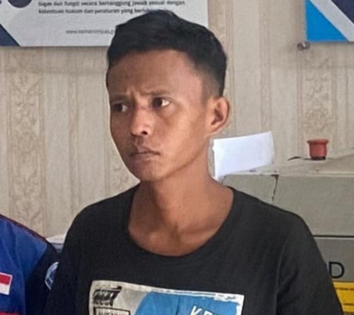 Pembacok Penjual Telur Gulung di Ogan Ilir Diamankan Polsek Tanjung Raja, Sempat Sembunyi di Kebun