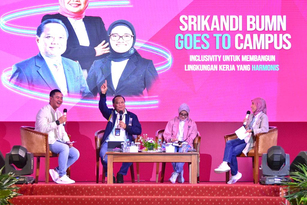 Srikandi BUMN PT Pupuk Indonesia Group Goes To Unsri, Ajak Mahasiswa Kenali Dunia Kerja