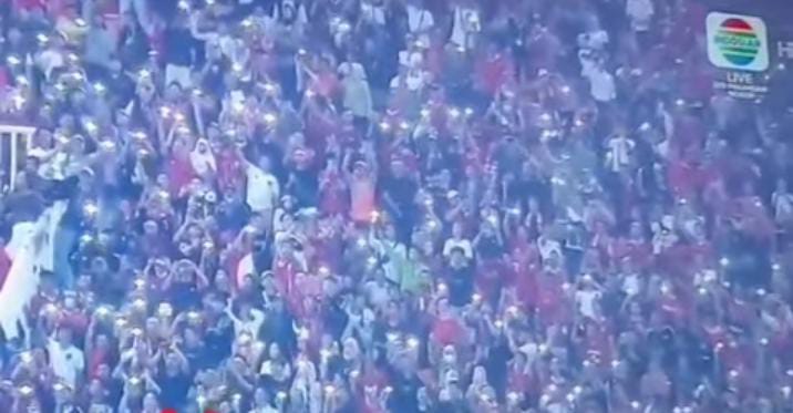 Merinding! Ratusan Ribu Suporter Indonesia Kumandangkan Takbir Hari Raya di Stadion Saat Timnas Hadapi Curacao
