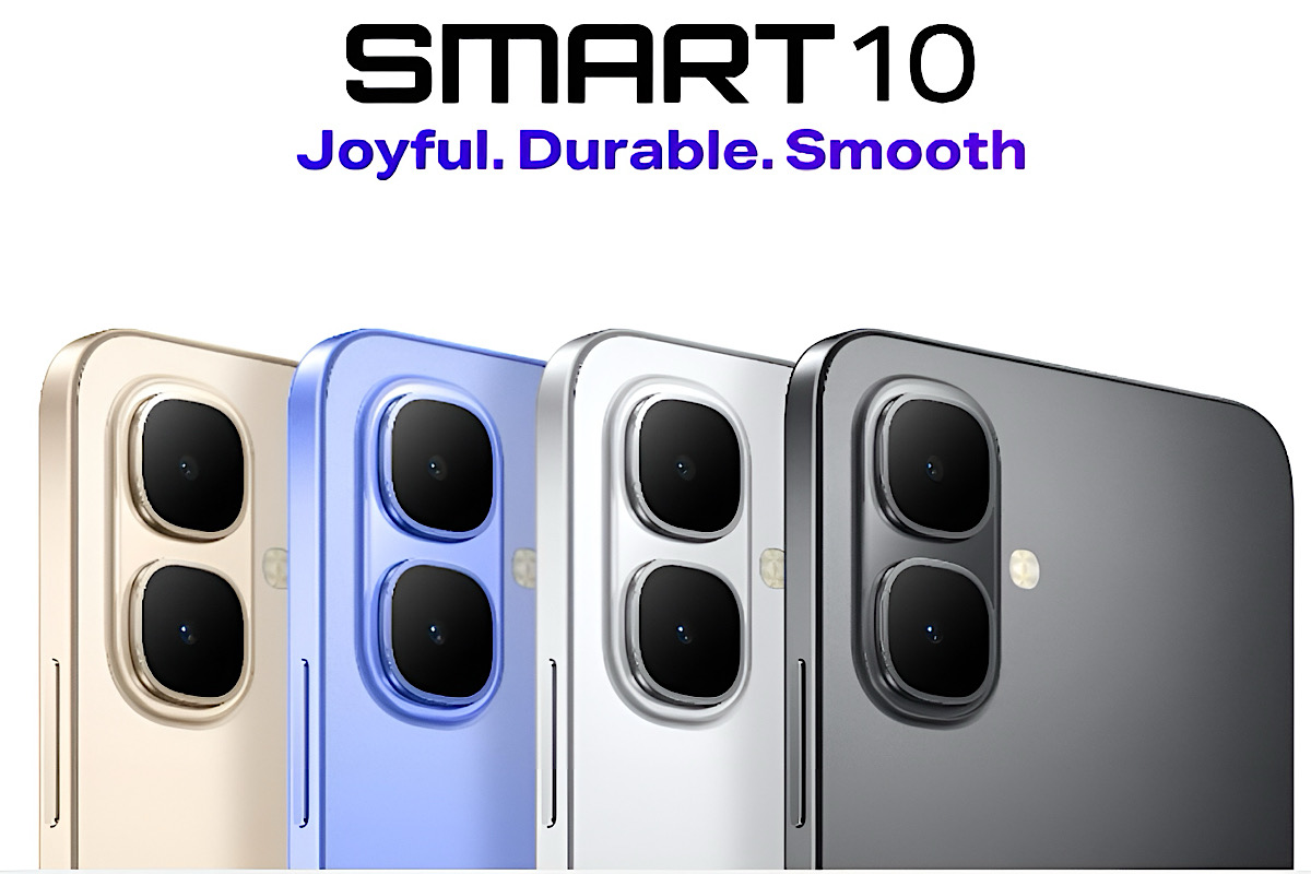Infinix Smart 10+ HP 1 Jutaan Tapi Punya RAM Besar dan Banyak Aplikasi AI Gratis Siap Pakai  