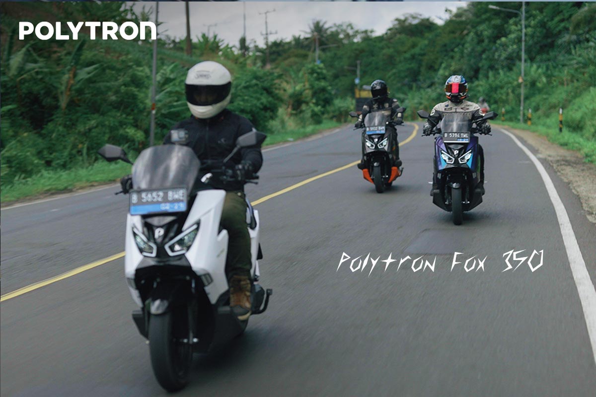 Mengantongi Sertifikasi IP67, Polytron Fox 350 Tetap Aman Melintasi Genangan Air