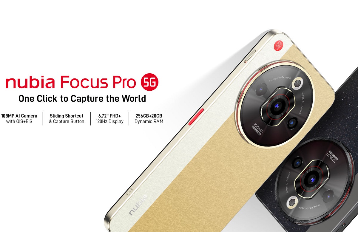 Nubia Focus Pro 5G: Smartphone yang Menawarkan Kamera 108MP