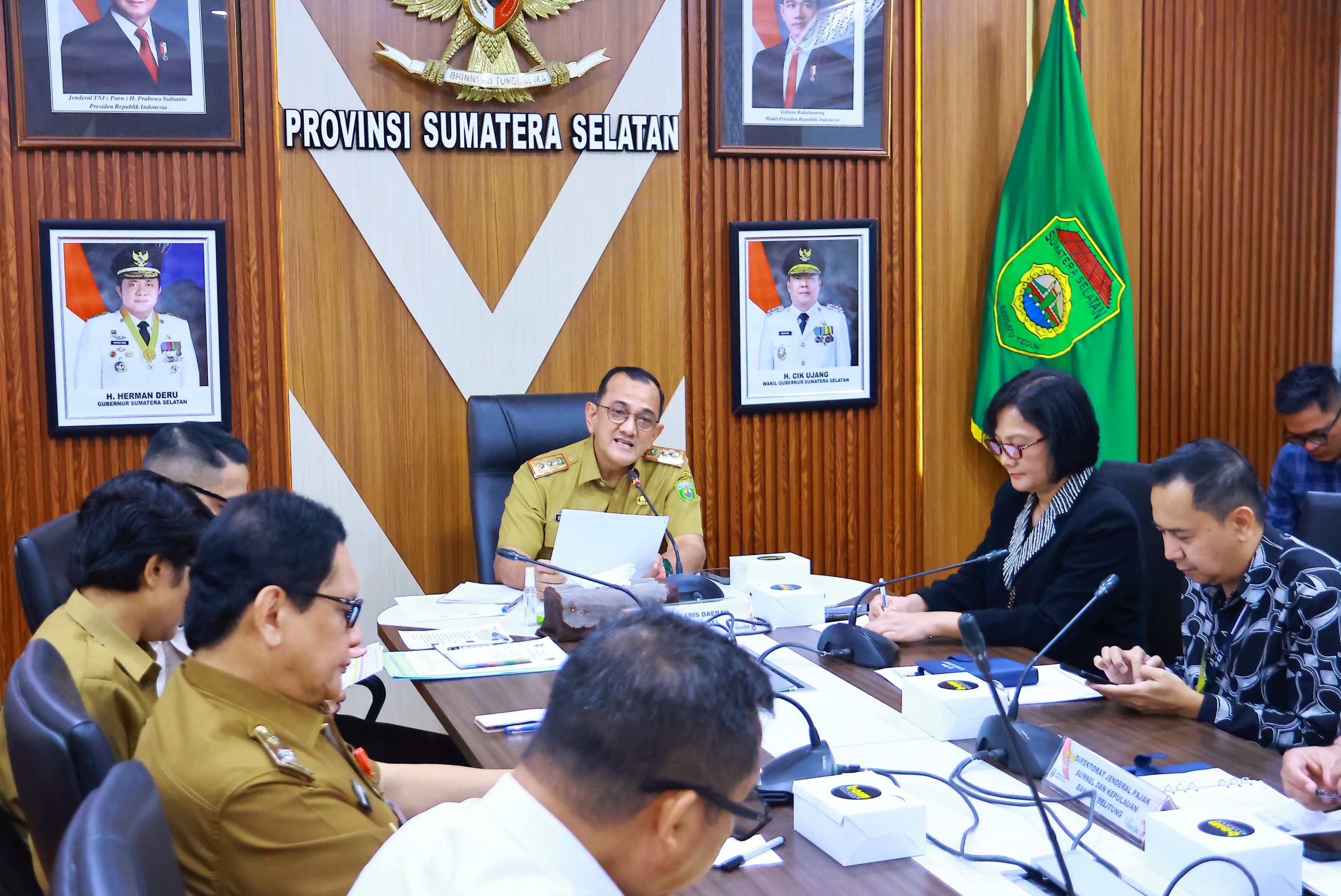 Pemprov Sumsel Dukung Optimalisasi Pajak Lewat Penyediaan Data Terintegrasi