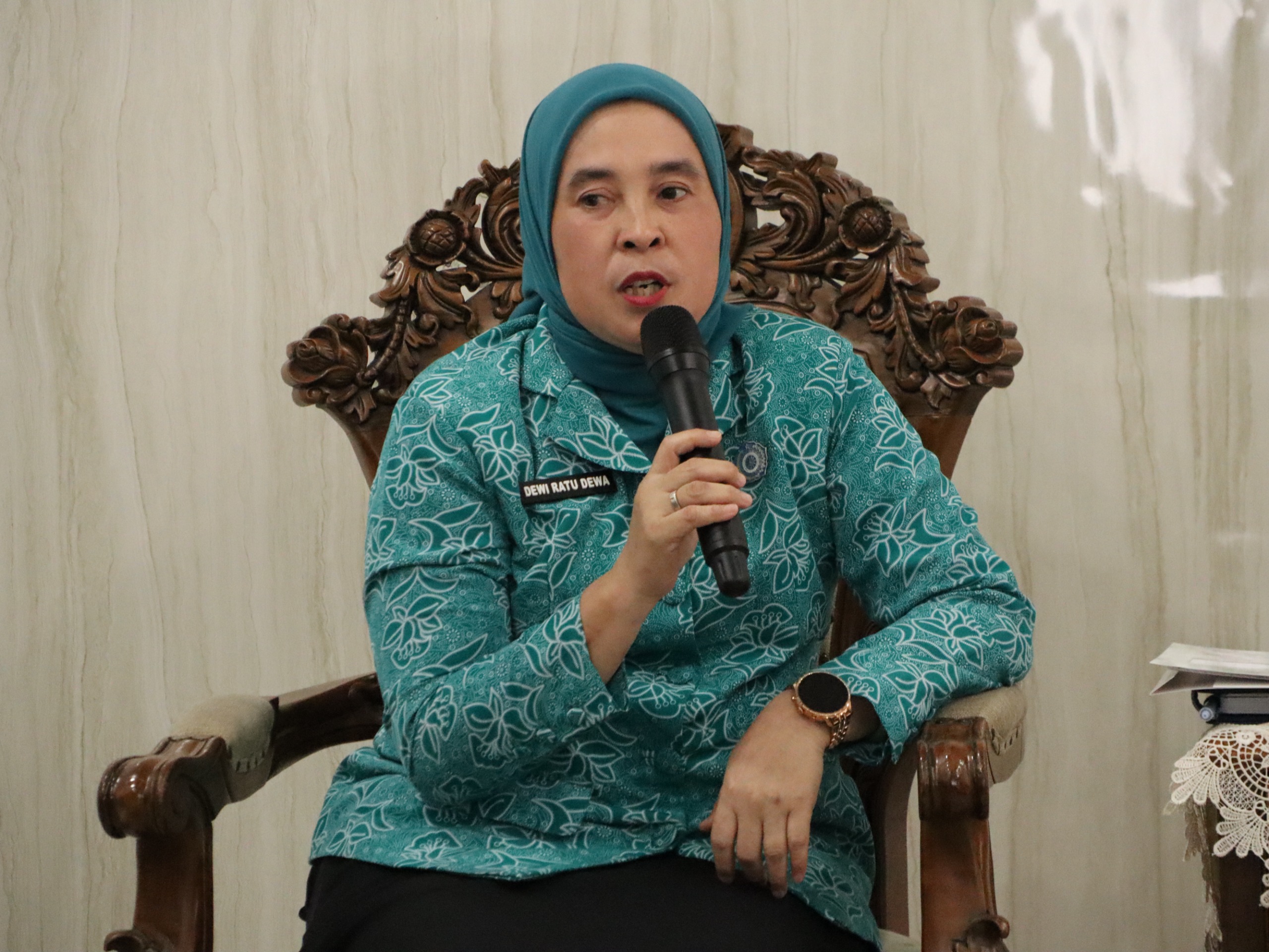 Ketua TP PKK Palembang Ajak Kader Sosialisasikan Imunisasi 