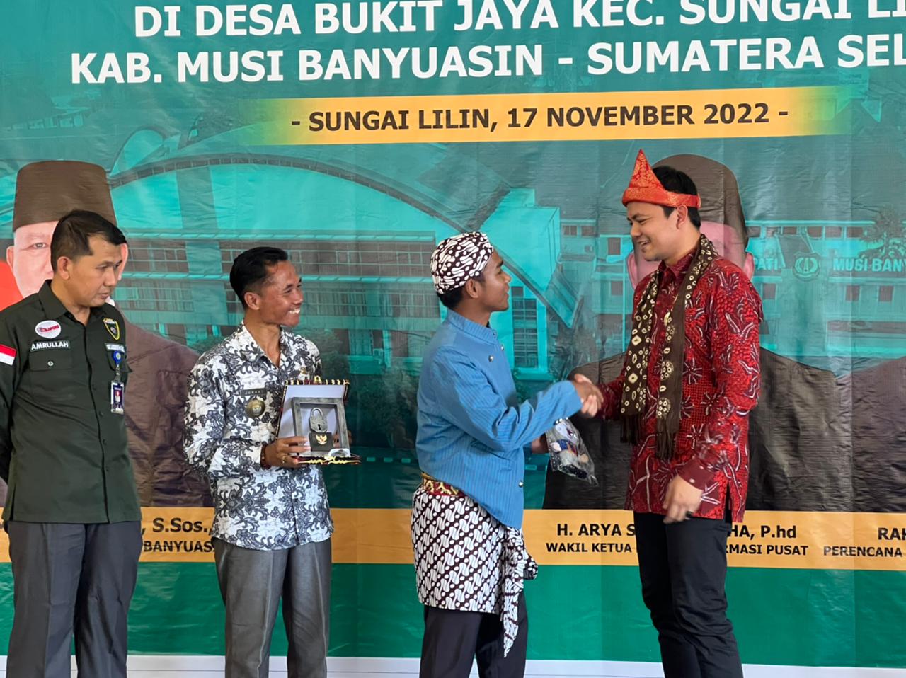 Desa Bukit Jaya Muba Masuk 10 Besar Lomba Apresiasi KIP Nasional, Langsung Dikunjungi KIP Pusat