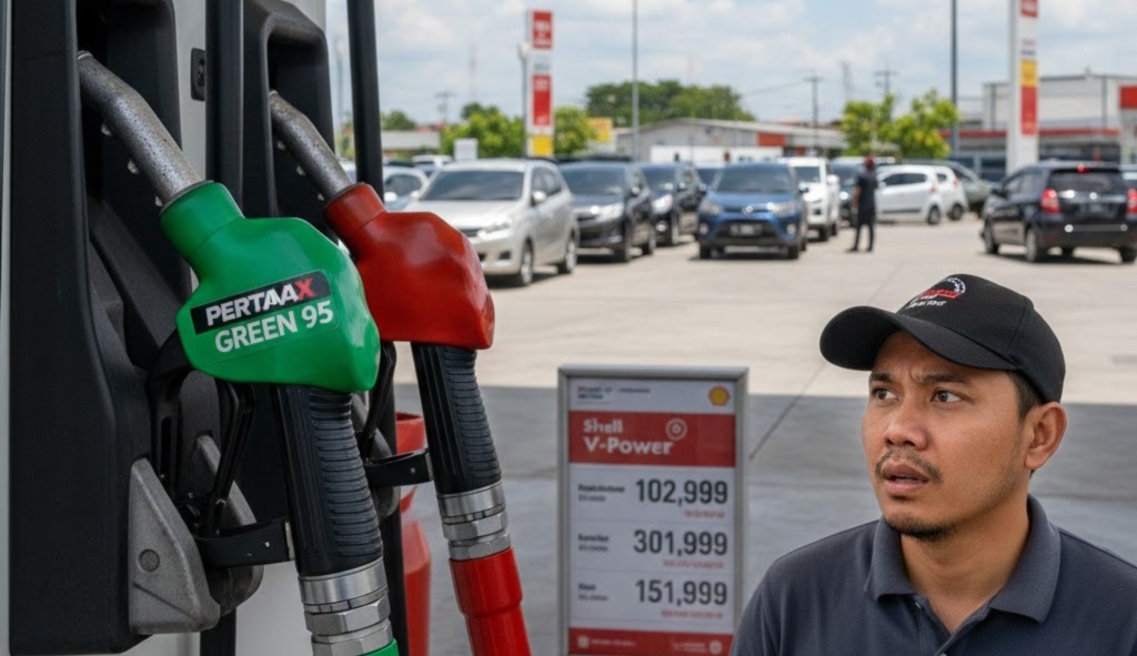 Pertamax Green 95 vs Shell V-Power Harga Hari Ini di Jakarta Ini Bedanya Bikin Budget BBM Lebih Tercatat
