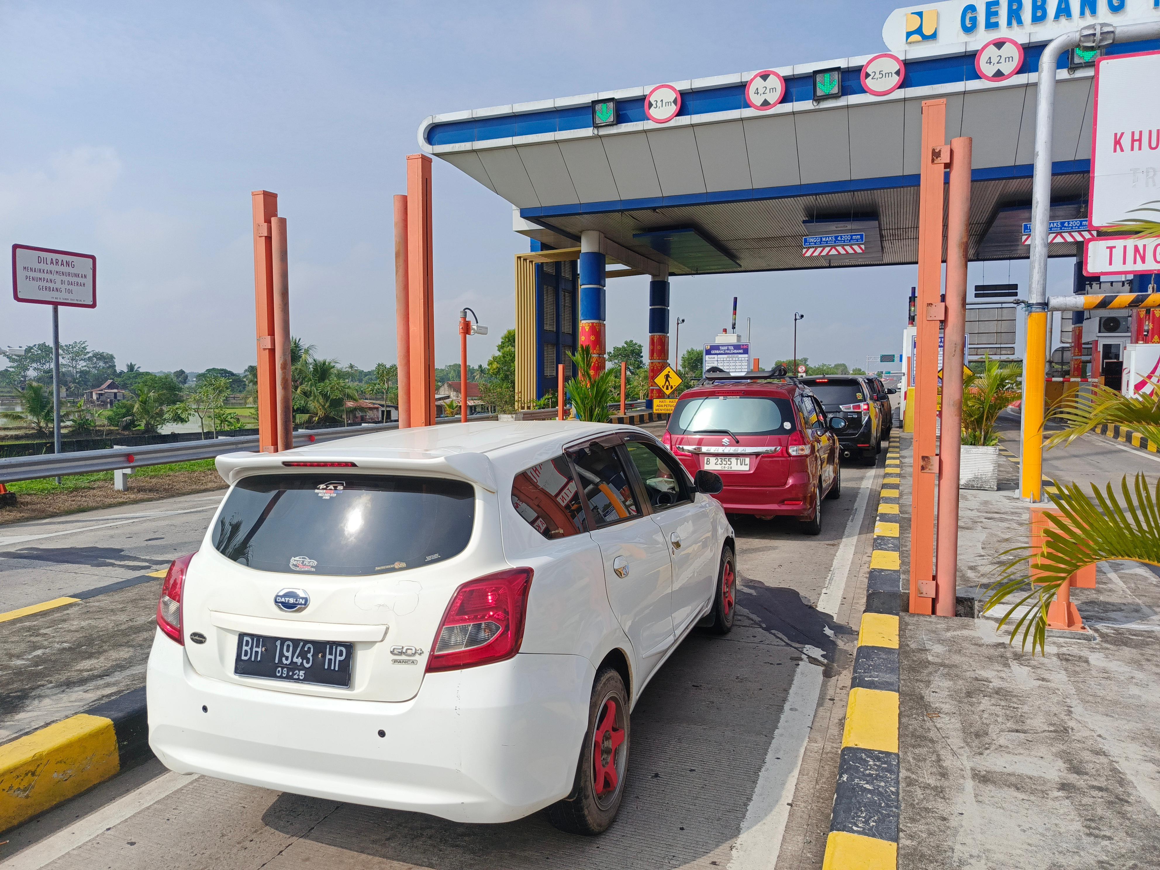 Libur dan Cuti Bersama Tahun Baru Islam 1447 Hijriah, 119.449 Kendaraan Melintas di Tol Trans Sumatera