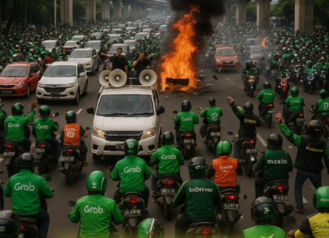 Ratusan Personel Gabungan Dikerahkan Amankan Unjuk Rasa Kebangkitan Ojol Nasional di Palembang besok