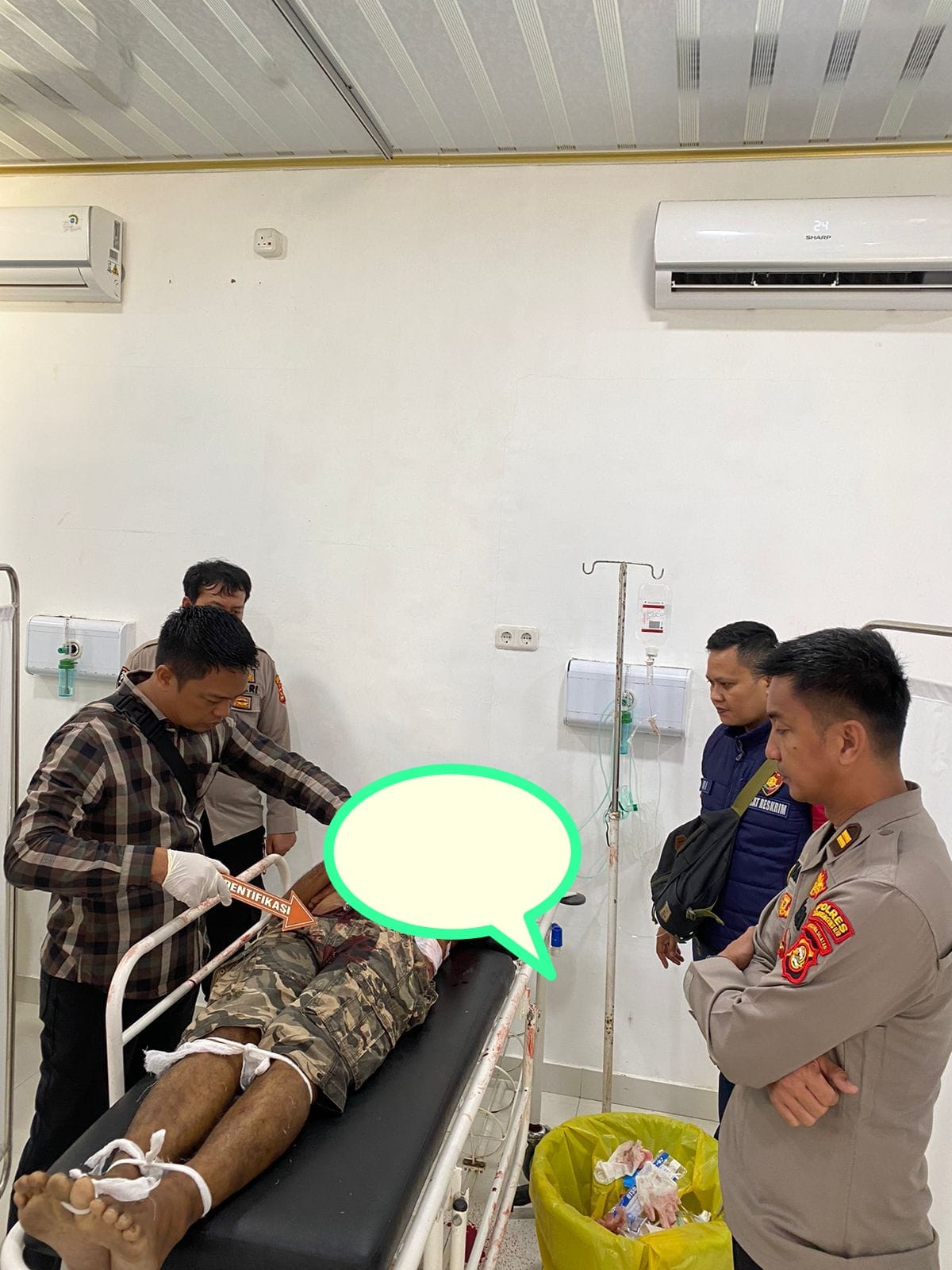 Polisi Buru Pelaku Pembunuhan di Perumahan Jua-jua Kayuagung Gegara Judi