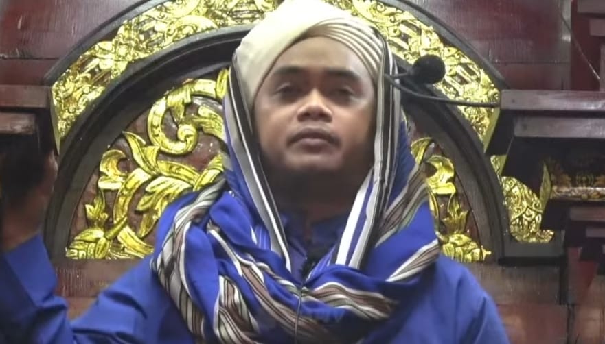 Begini Pesan Khotib Masjid Agung Palembang Saat Shalat Gerhana Bulan