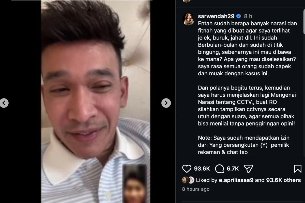 Saling Bongkar Bukti, Ruben Onsu Laporkan Dugaan Penyebaran Rekaman Video Call