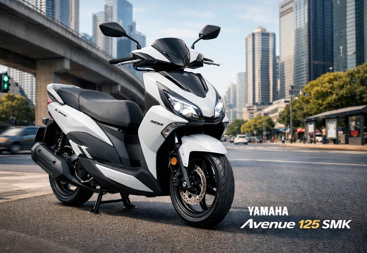 Yamaha Avenue 125 SMK Pilihan Skutik Terbaru Disupport Performa Mesin 125 cc Lebih Irit Bahan Bakar
