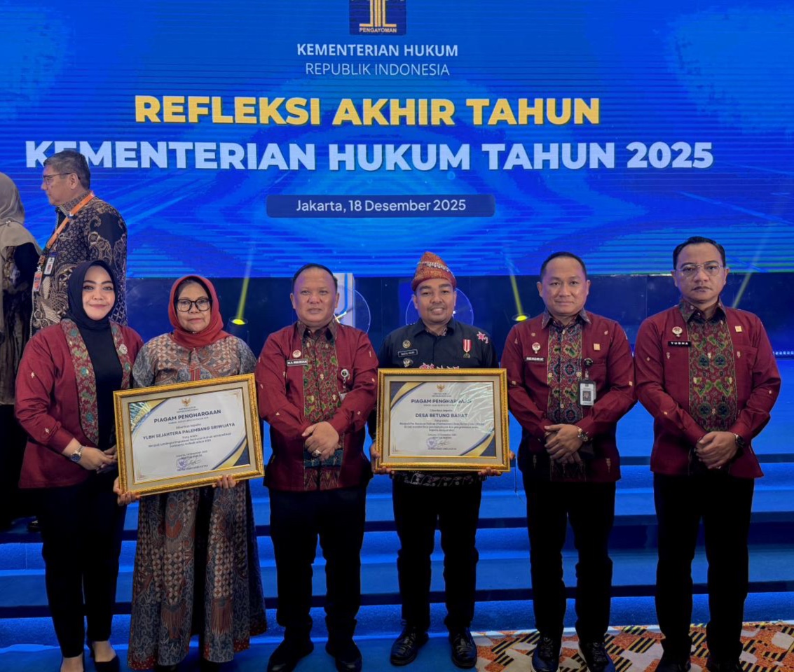 Kanwil Kemenkum Sumsel Hadiri Refleksi Akhir Tahun 2025, Dorong Penguatan Layanan Hukum