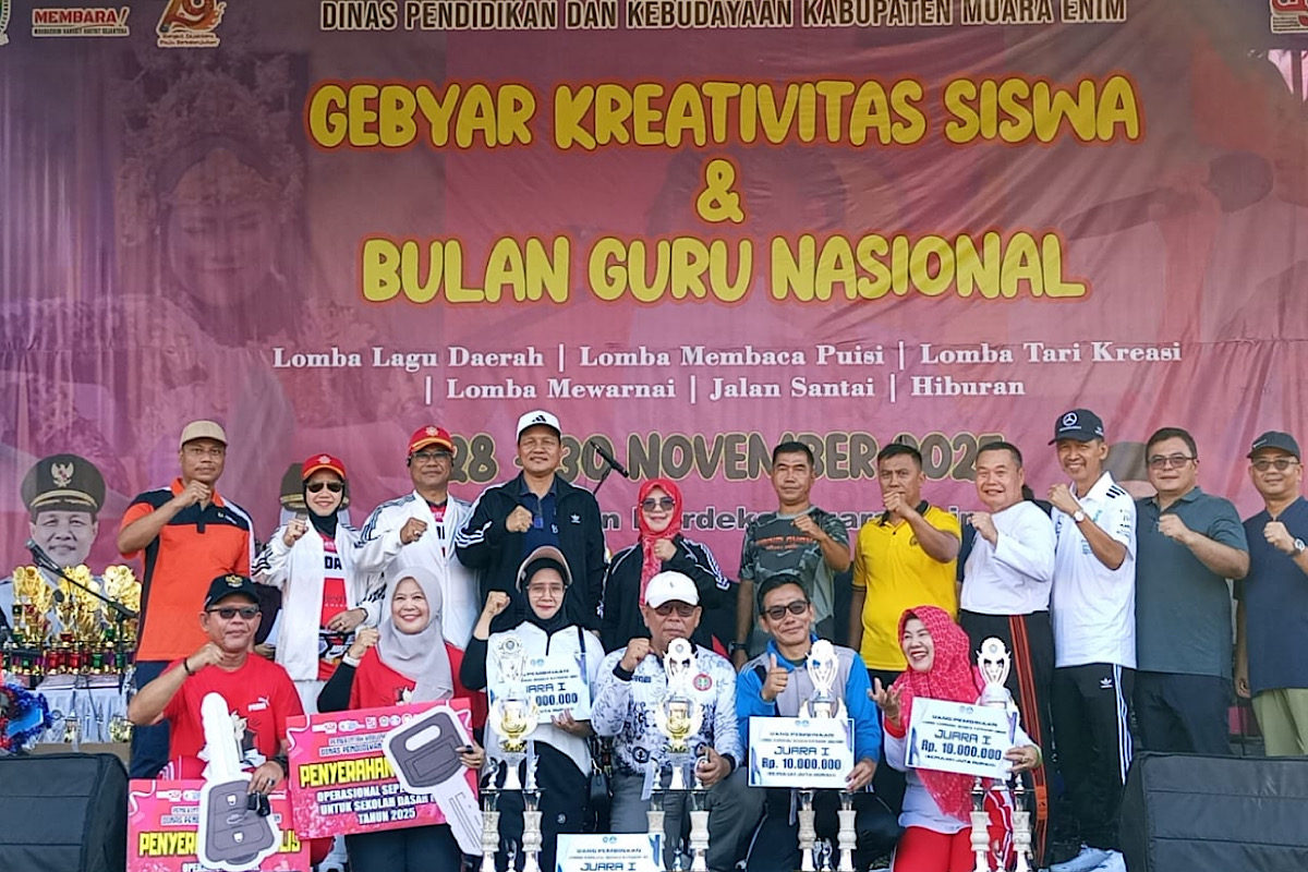 Program Nyata Pemkab Muara Enim Apresiasi Peran Guru