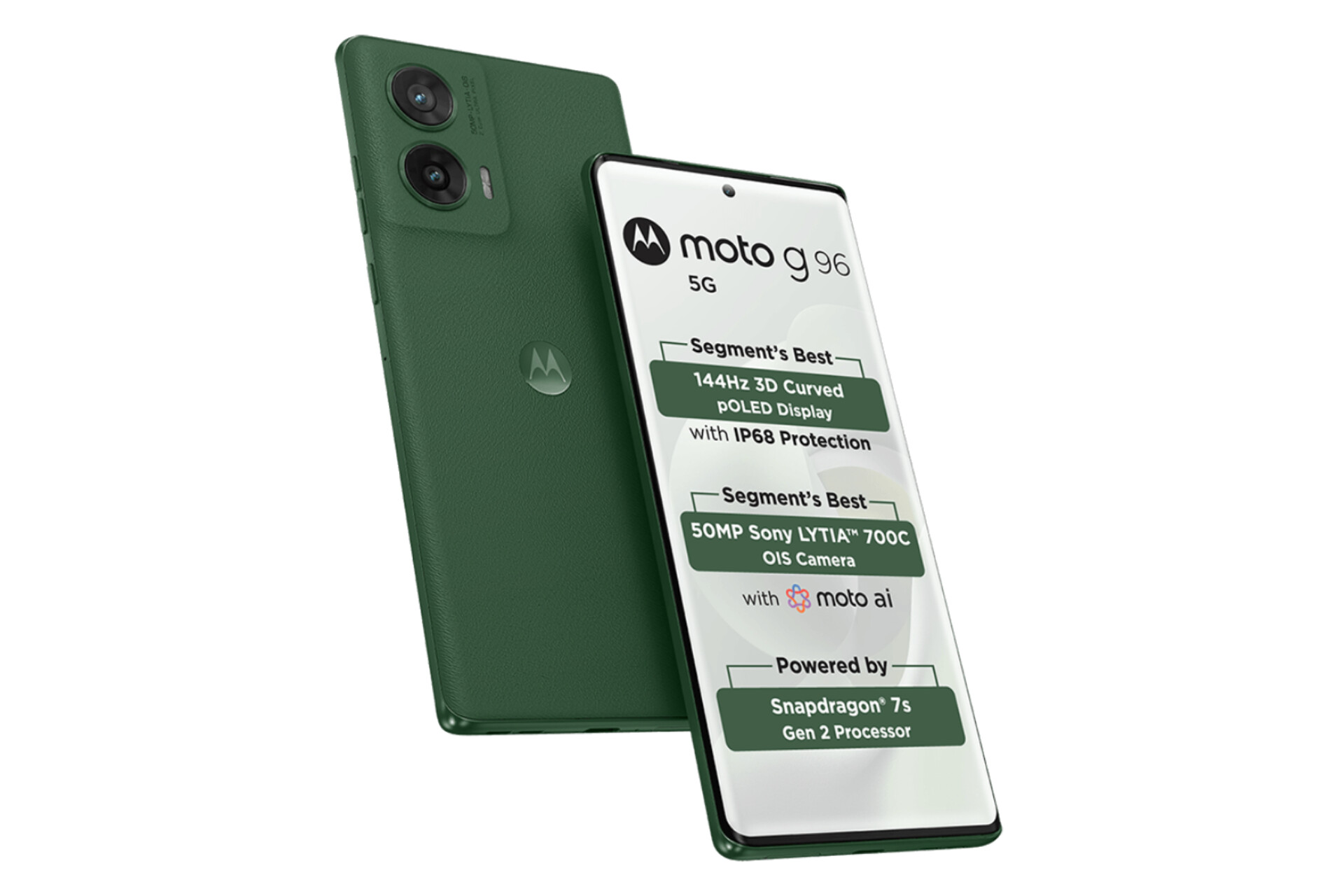 Ponsel Terbaru Moto G96 5G Rilis Mengusung Layar Panel P-OLED dengan Resolusi Full HD+